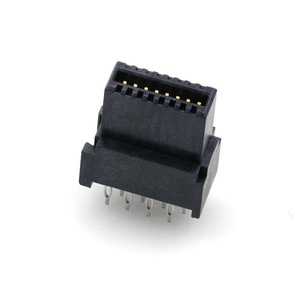 Molex Card Edge Connector, 16 Contact(S), 2 Row(S), Straight, 0.05 Inch Pitch, Press Fit Terminal, 461130161 - main